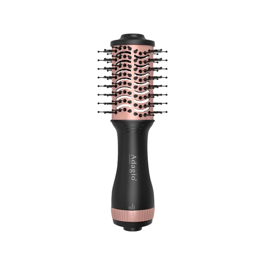 Mini Travel Blowout Brush Black/Rose-gold